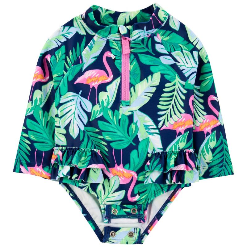 Traje-de-baño-1-pieza-bicolor-a-rayas-para-bebe-niña-104846626