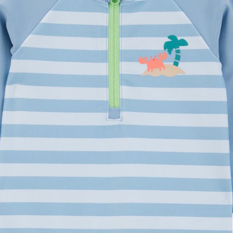 Traje-de-baño-1-pieza-bicolor-a-rayas-para-bebe-niño-104846631