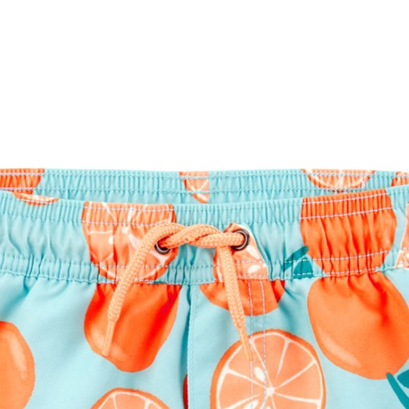 Traje-de-baño-2-piezas-bicolor-con-estampado-para-bebe-niño-104846636