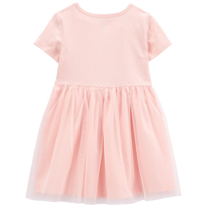 Vestido-rosado-con-estampado-para-bebe-niña-104846646