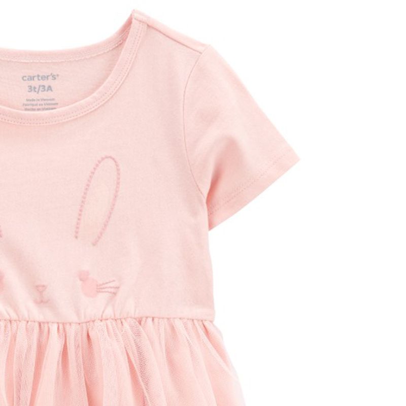 Vestido-rosado-con-estampado-para-bebe-niña-104846646