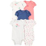 Set-de-5-mamelucos-multicolor-con-estampado-de-flores-para-bebe-niña-104846685