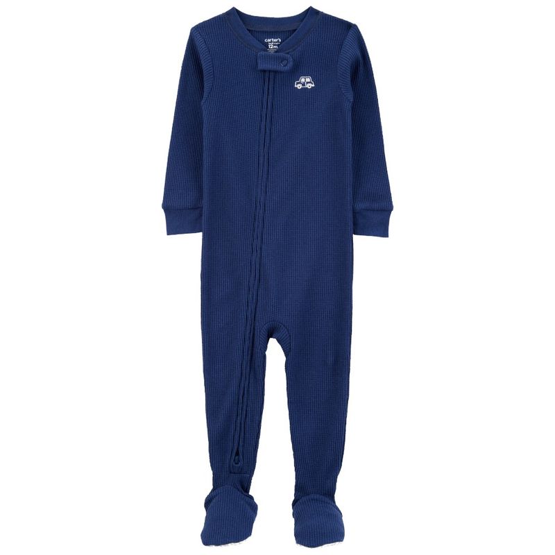 Pijama-azul-solido-para-niño-104846770