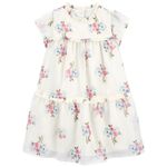 Vestido-blanco-con-estampado-de-flores-para-niña-104846799