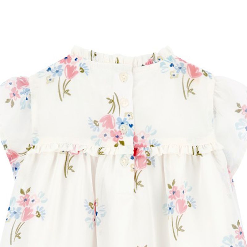 Vestido-blanco-con-estampado-de-flores-para-niña-104846799