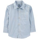 Camisa-bicolor-con-cuadros-para-niño-104846810