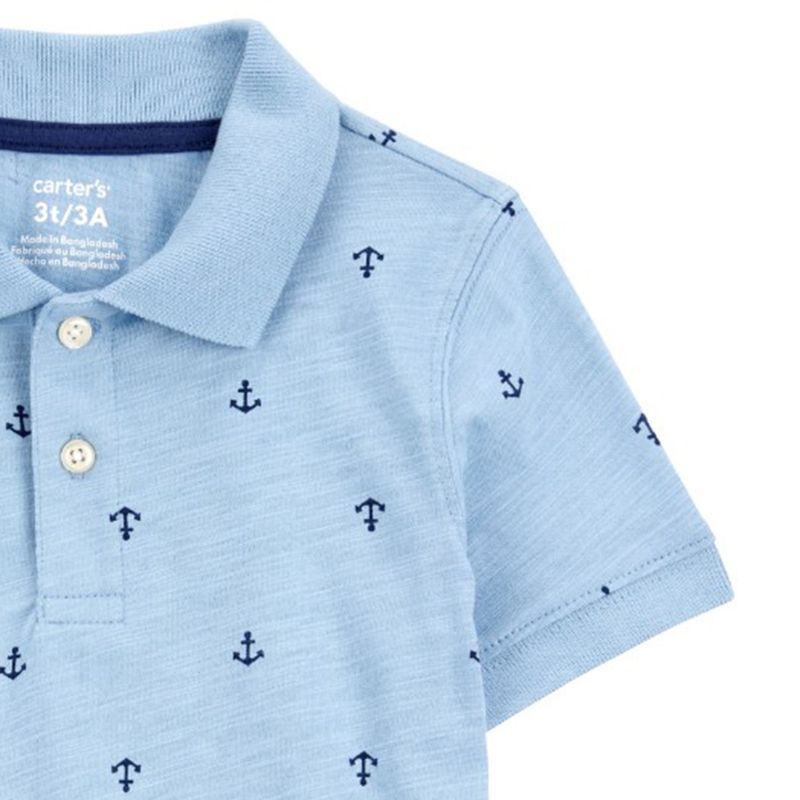 Camisa-polo-celeste-mini-print-para-niño-104846814