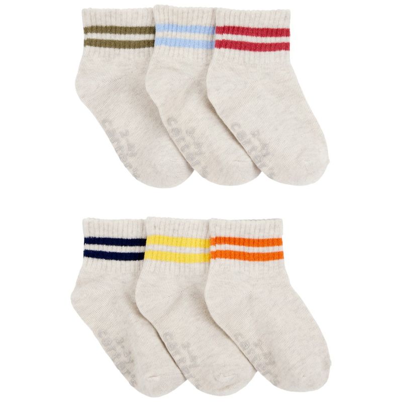 Set-de-6-pares-de-calcetines-multicolor-a-rayas-para-niño-104846830