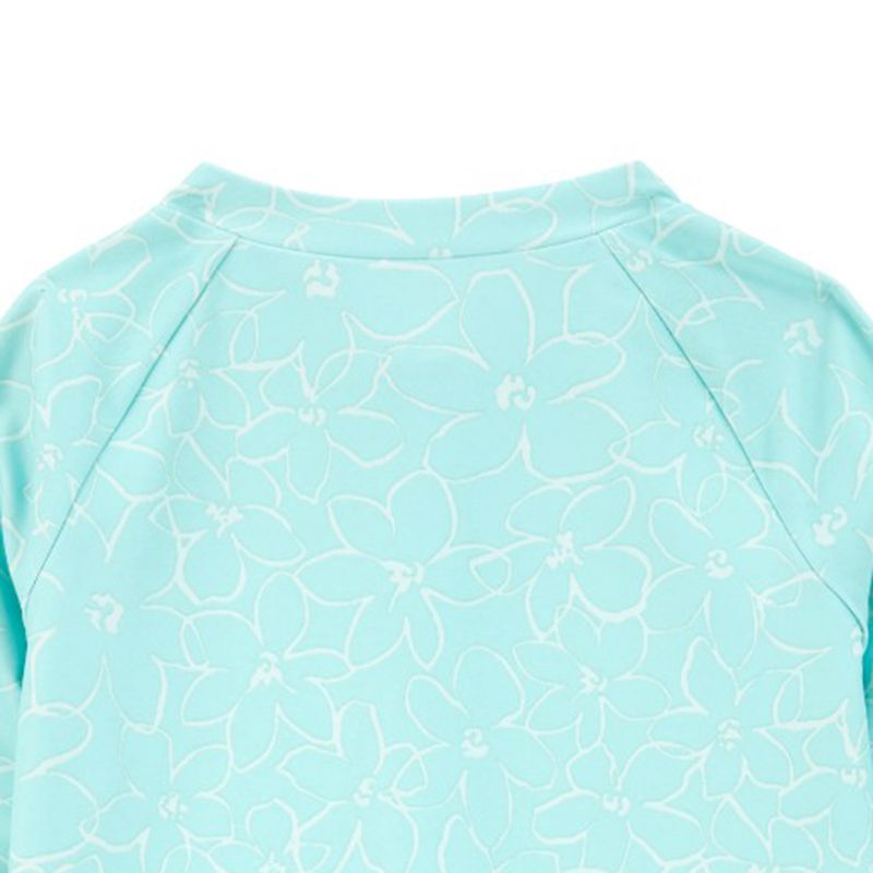 Traje-de-baño-1-pieza-verde-con-estampado-de-flores-para-niña-104846837