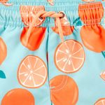 Traje-de-baño-2-piezas-bicolor-con-estampado-para-niño-104846853