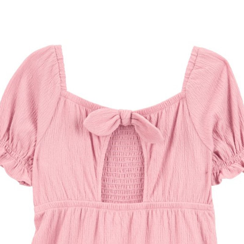 Vestido-rosado-solido-para-niña-104846938