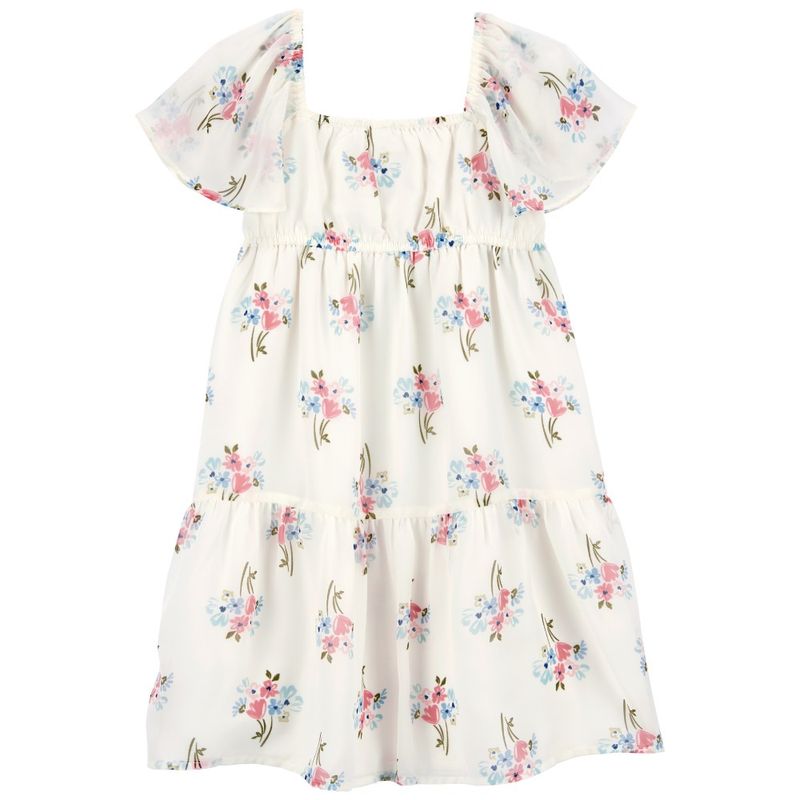 Vestido-blanco-con-estampado-de-flores-para-niña-104846947