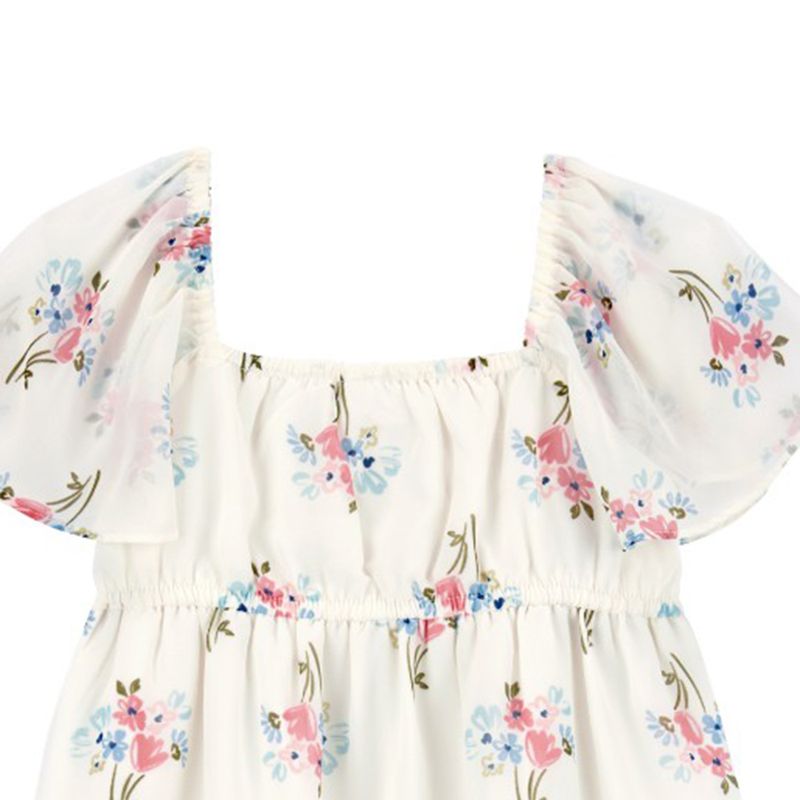 Vestido-blanco-con-estampado-de-flores-para-niña-104846947