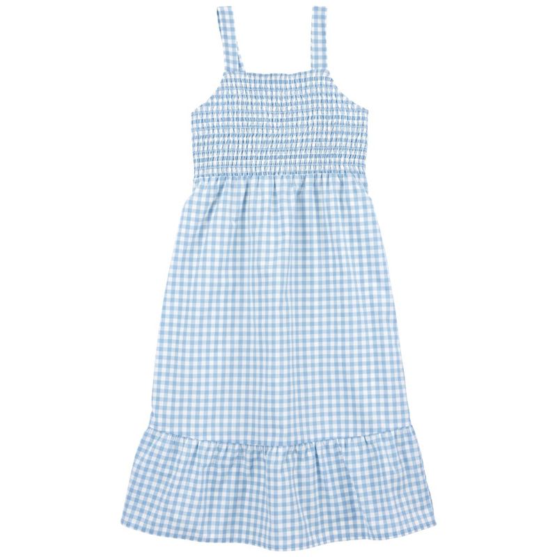 Vestido-bicolor-con-cuadros-para-niña-104846950