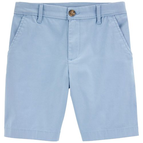 Short celeste sólido para niño