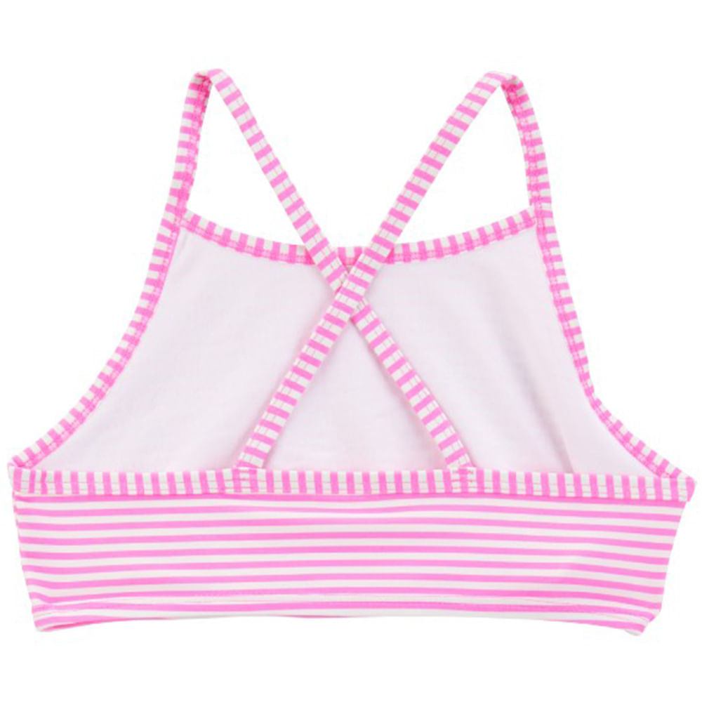 Bikini De 3 Piezas Para Niña 6-12 Años – Traje De Baño Con Volantes Y Protección UV, Ideal Para Playa Y Surf
