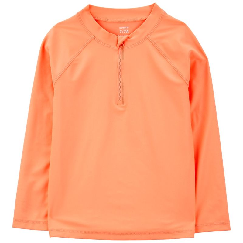 Camiseta-anaranjada-solido-para-niño-104846978