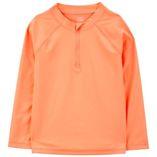 Camiseta anaranjada sólido para niño
