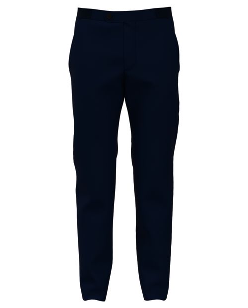 Pantalón casual Oscar de la Renta negro sólido para hombre