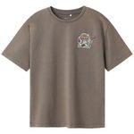 104842535-Camiseta-cafe-con-estampado-para-niño