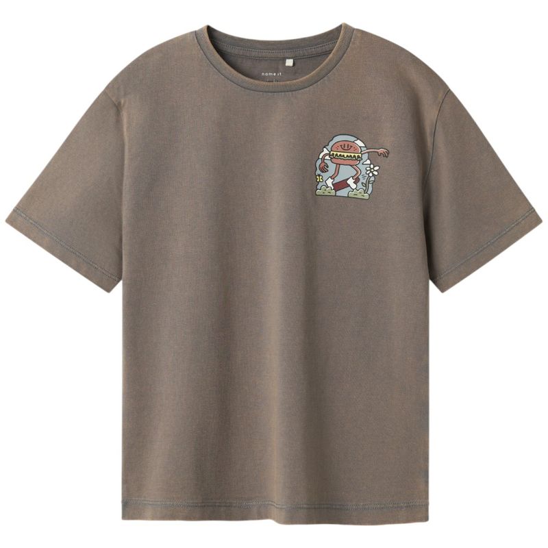 104842535-Camiseta-cafe-con-estampado-para-niño