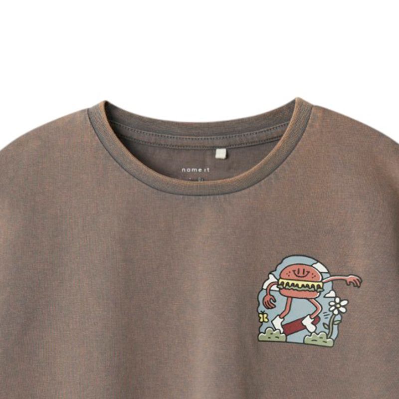104842535-Camiseta-cafe-con-estampado-para-niño