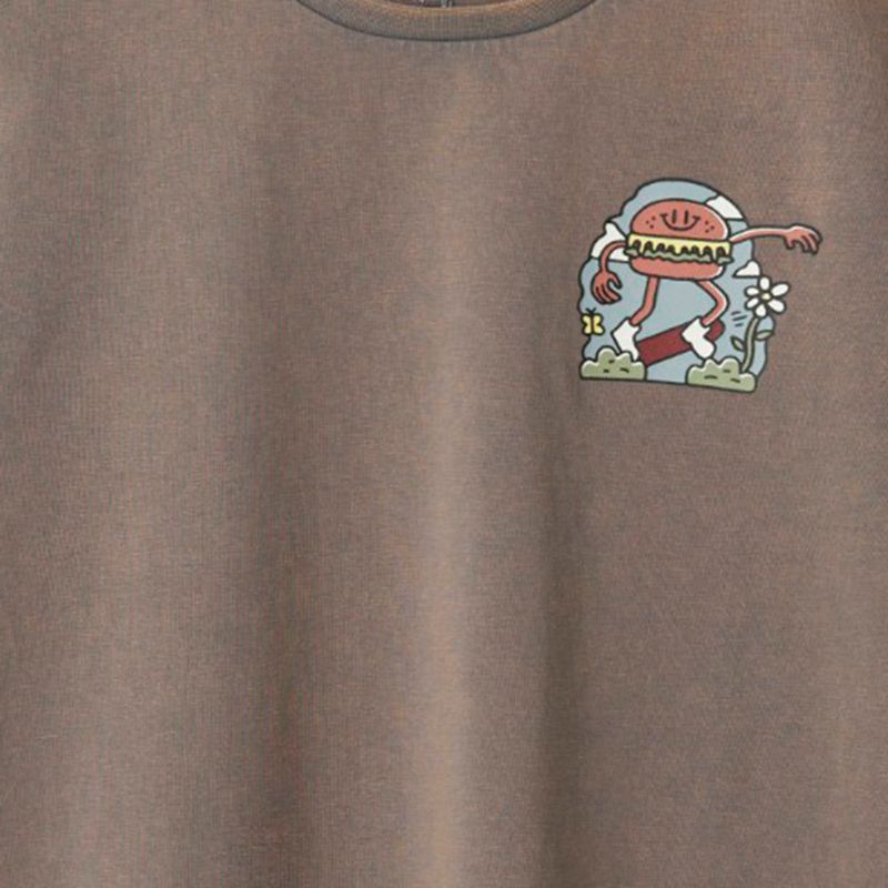 104842535-Camiseta-cafe-con-estampado-para-niño