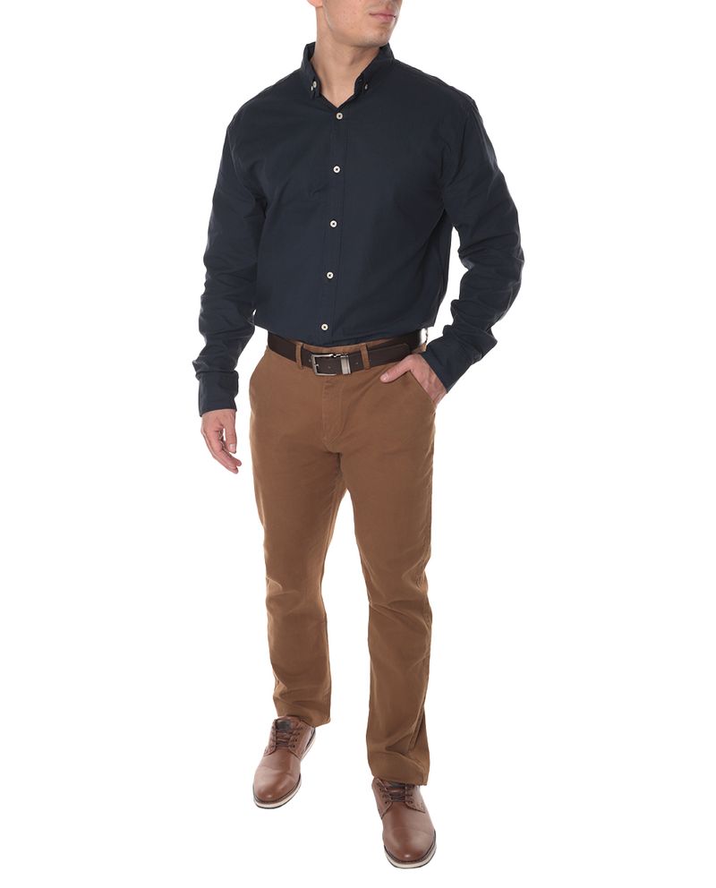 104693913-Camisa-casual-Gents-azul-navy-solida-para-hombre