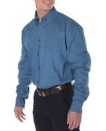 104693921-Camisa-casual-Gents-azul-medio-denim-para-hombre