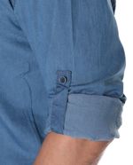 104693921-Camisa-casual-Gents-azul-medio-denim-para-hombre