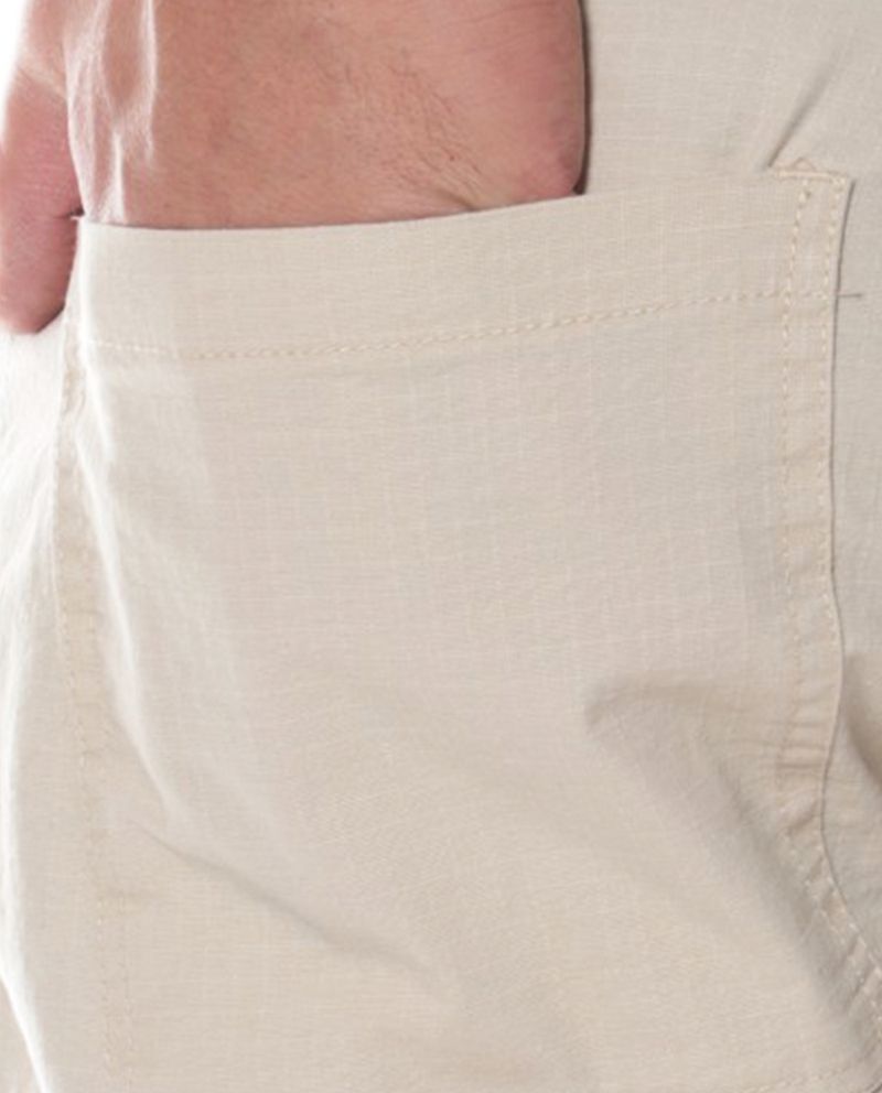 104760665-Short-casual-Orange-beige-rip-stop-para-hombre