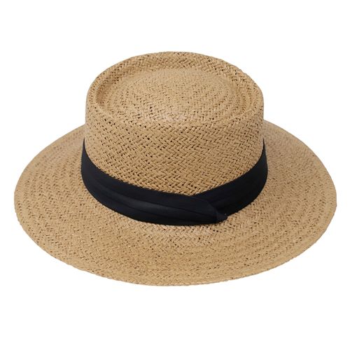 Sombrero para playa Sabrina café para mujer