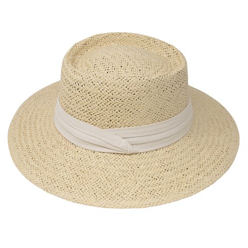 Sombrero para playa Sabrina beige para mujer