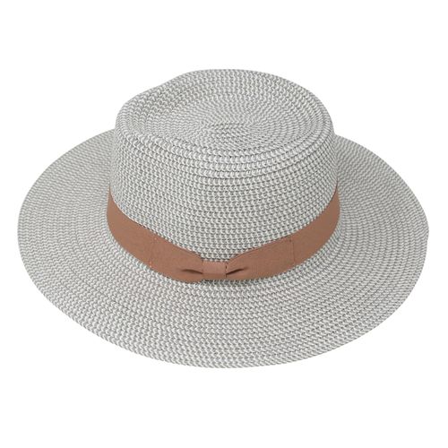 Sombrero para playa Sabrina gris para mujer