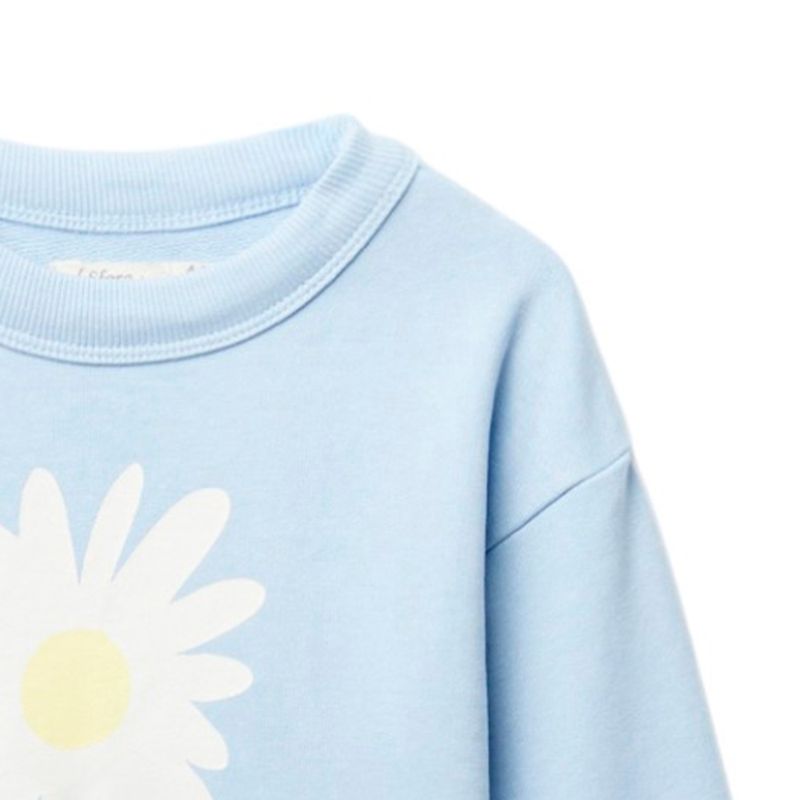 Sueter-celeste-con-estampado-de-flor-para-niña-104848722
