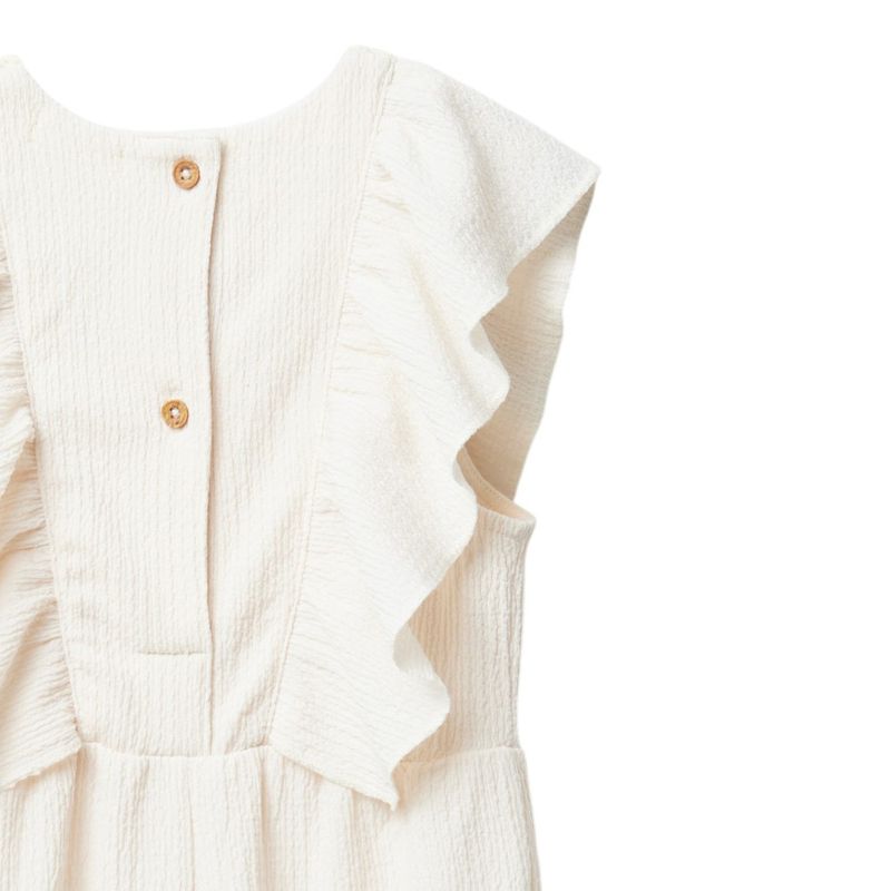Jumpsuit-blanco-solido-para-niña-104848763