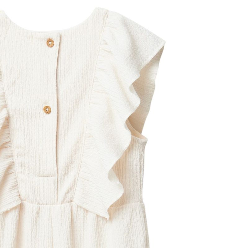 Jumpsuit-blanco-solido-para-niña-104848765
