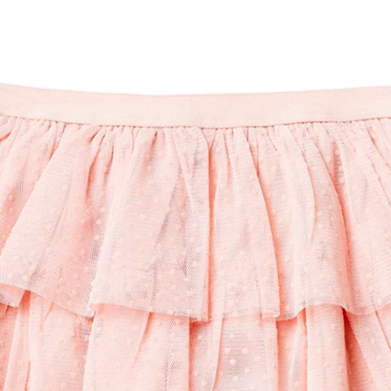 Falda-rosada-de-encaje-para-bebe-niña-104850149