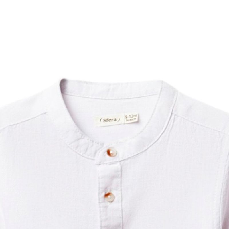 Camisa-blanca-solido-para-bebe-niño-104850232