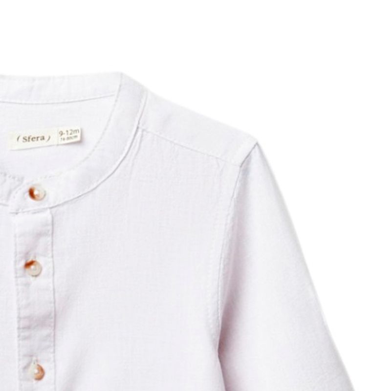 Camisa-blanca-solido-para-bebe-niño-104850232