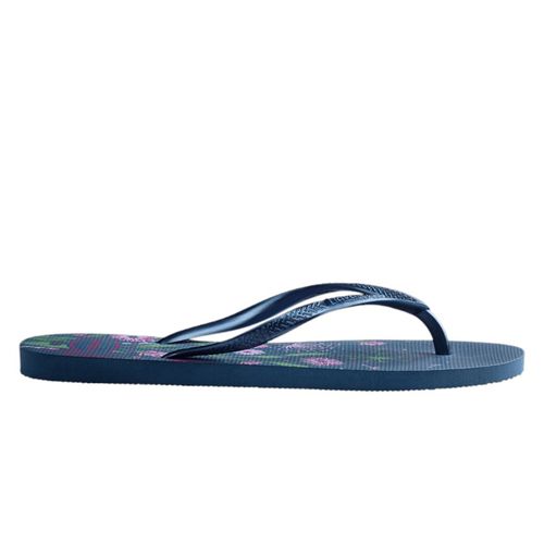 Sandalia de playa Havaiana en color azul para mujer