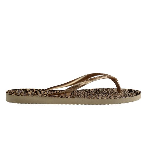 Sandalia para playa Havaiana bicolor para mujer