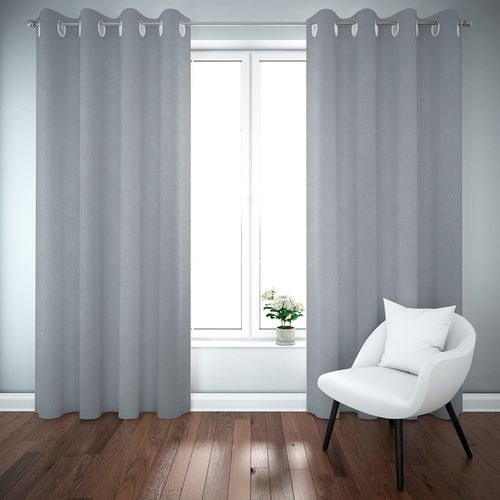 Cortina opaca Megan 2 paneles 193x228 cm