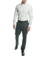 104784845-Pantalon-de-vestir-tailored-fit-Puro-Ego-verde-oscuro-heather-para-hombre