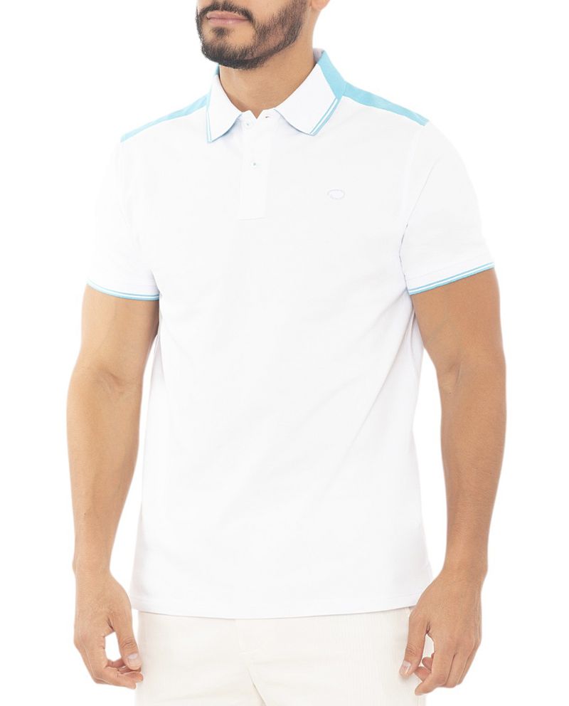 104826025-Camisa-polo-Oscar-de-la-Renta-blanca-color-blocking-para-hombre