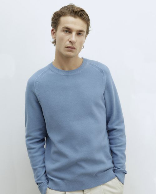Suéter Sfera celeste texturizado para hombre