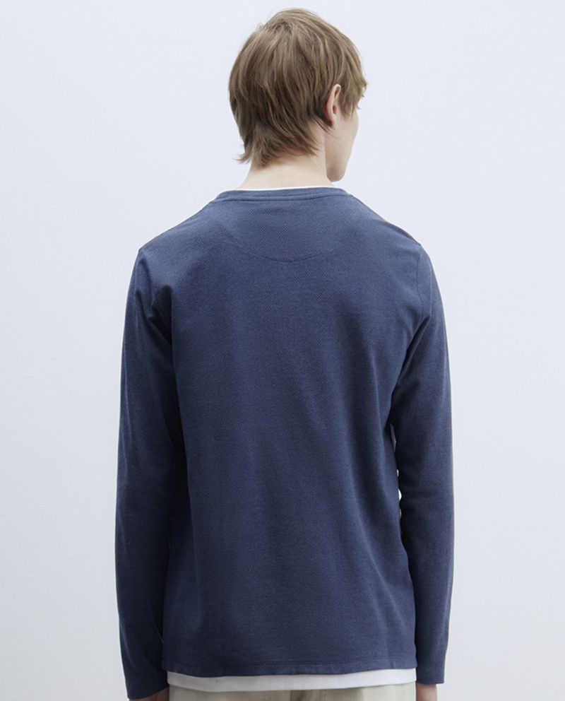 104835360-Camiseta-Sfera-azul-texturizada-para-hombre