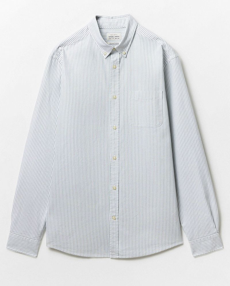 104835381-Camisa-oxford-Sfera-regular-fit-verde-claro-rayada-para-hombre