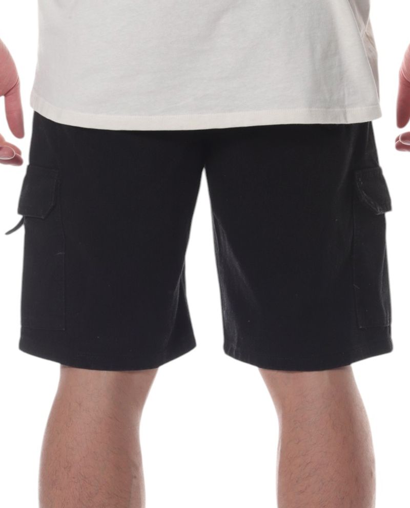 104760691-Short-cargo-Orange-negro-denim-para-hombre