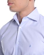 104784506-Camisa-formal-PuroEGO-custom-fit-celeste-cuadriculada-para-hombre